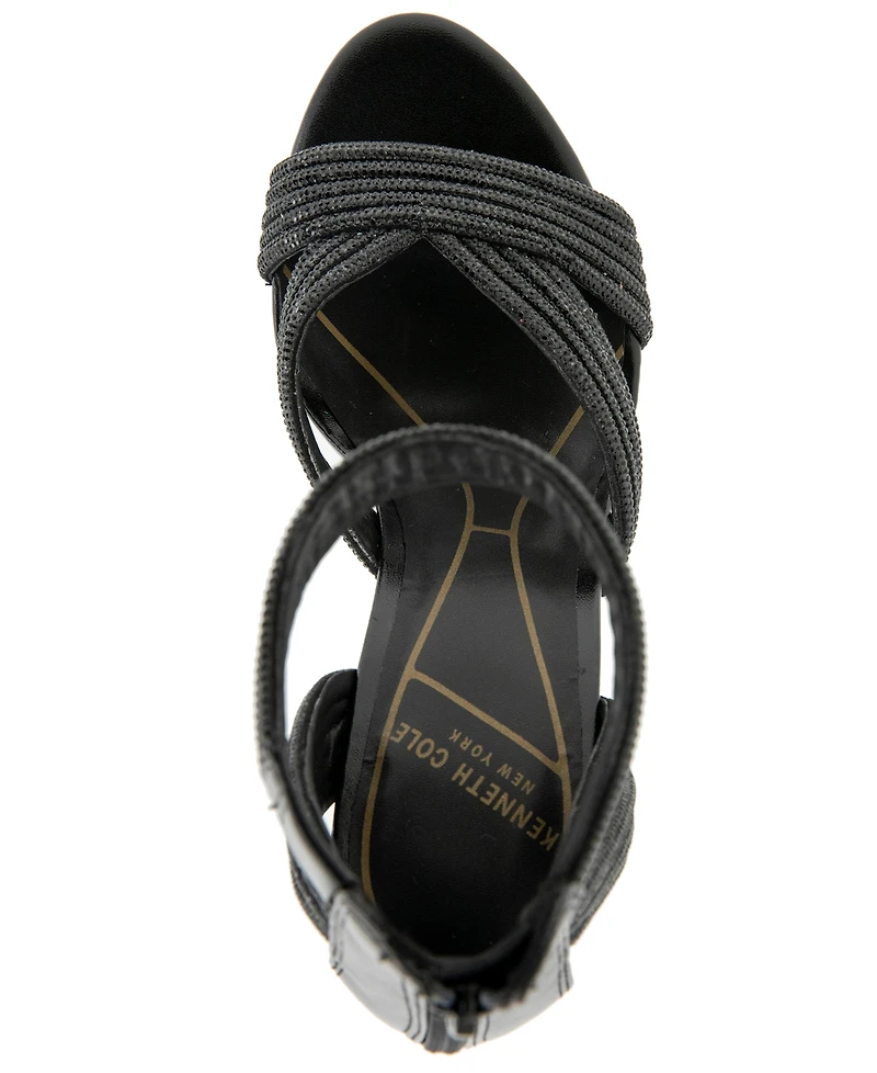 Kenneth Cole New York Women's Nadine Jewel Platform Dress Sandals