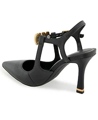 Kenneth Cole New York Women's Romi Ankle Hw Slingback Pumps