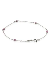 Pre-Owned Tiffany & Co Platinum Sapphire Elsa Peretti Color By The Yard Bracelet
