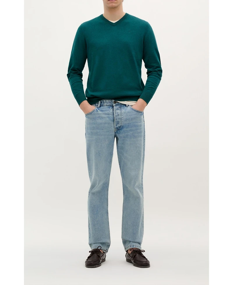 Scalpers Men's Skull V Neck Tricot