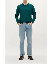 Scalpers Men's Skull V Neck Tricot