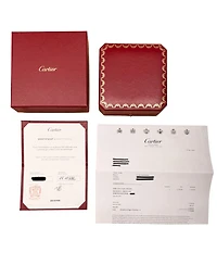 Pre-Owned Cartier White Gold Diamond Love Necklace