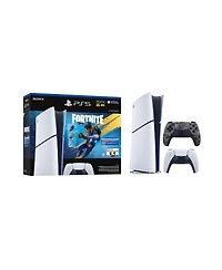 PlayStation 5 825GB Fortnite Chaos Bundle w/DualSense Controller Gray Camouflage