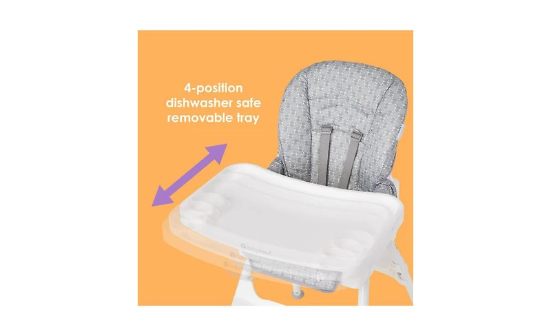 Baby Trend Kids Trend Adapt 4-in-1 High Chair to Chair