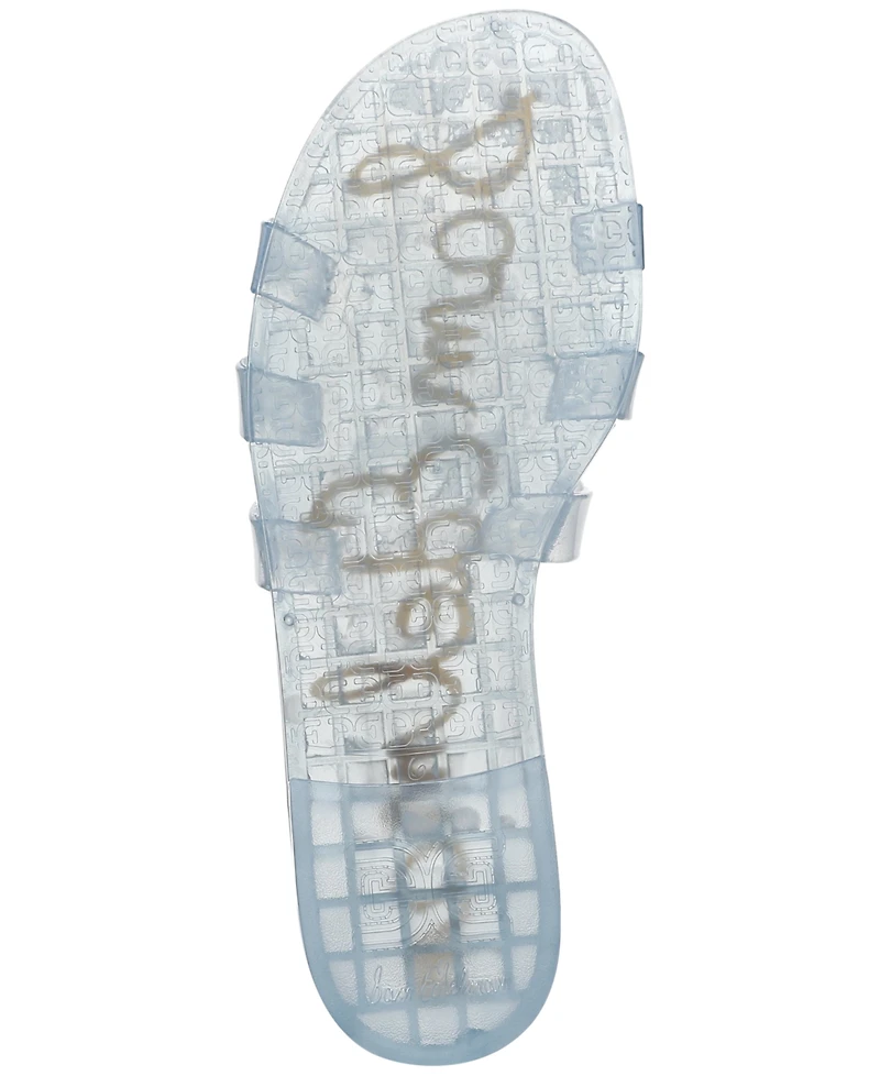 Sam Edelman Women's Bay Jelly Slide Flat Sandals