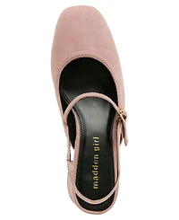 Madden Girl Women's East Slingback Mary Jane Pumps