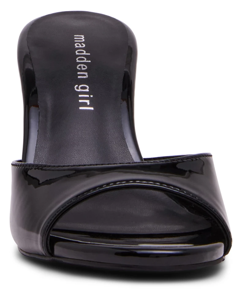 Madden Girl Women's Gibson High-Heel Slip-On Sandals