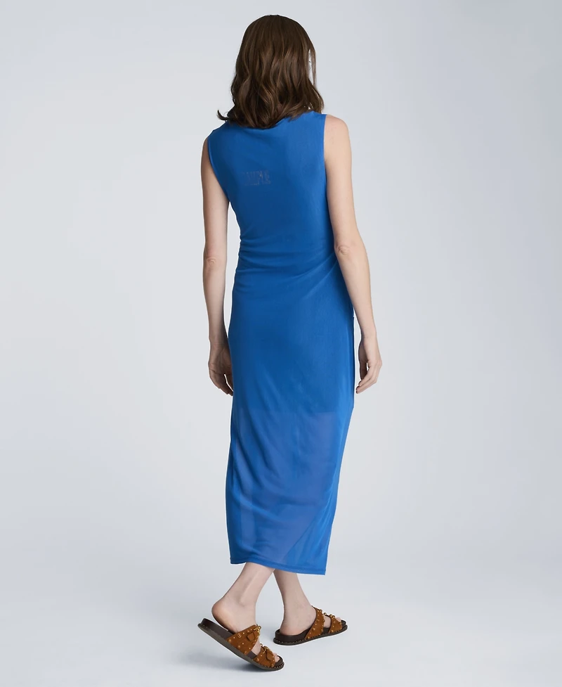 Kenneth Cole Women's Draped Detailed Modern Midi Dress