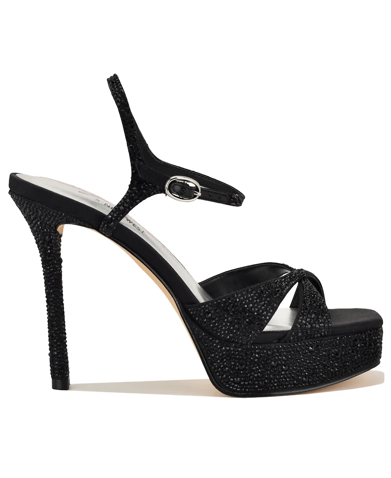Nine West Women's Talent Stiletto Platform Dress Sandals