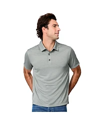 Free Country Men's Tech Jacquard Polo Shirt