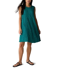 Eileen Fisher Women's Round Neck A-line Dress