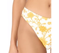 Michael Kors Women's Pull-On High-Leg Bikini Bottoms