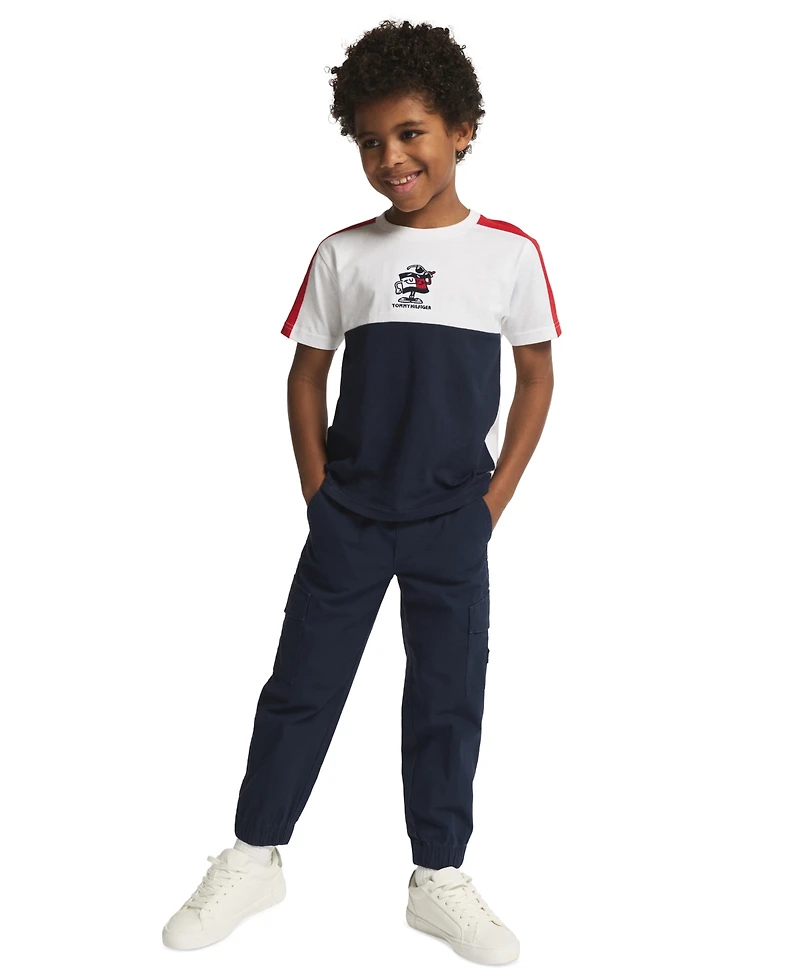 Tommy Hilfiger Boys' 2T-7 Short-Sleeve Crewneck T-Shirt