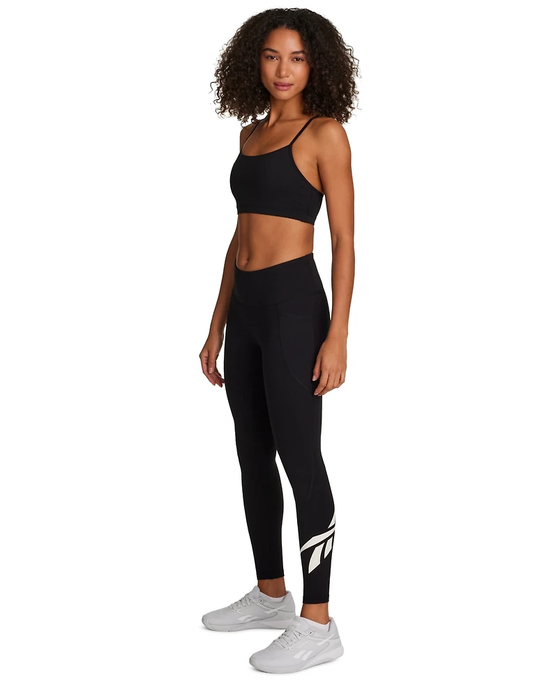 Reebok Women's Cropped Pull-On Bra