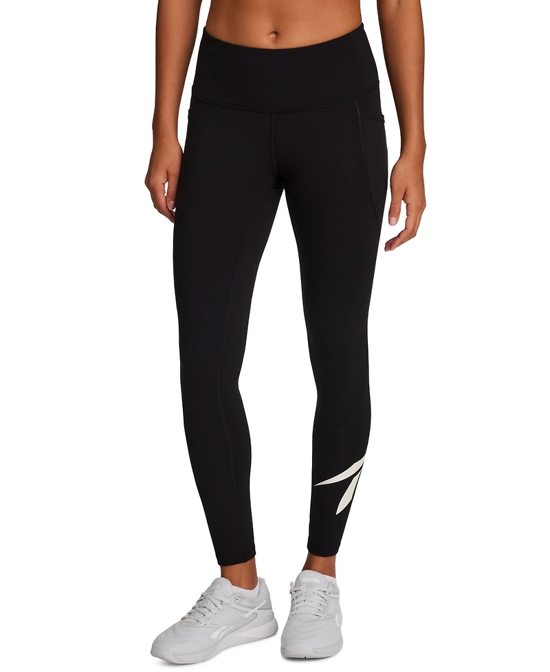 Reebok Women's Mid-Rise Pull-On Body Fit Sports Track Pants