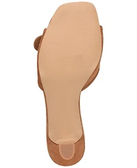 Guess Women's Dista Buckle Kitten Heel Sandals