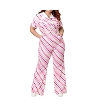 Smak Parlour Plus Valentine Flare Jumpsuit