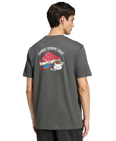 adidas Men's Cheesecake Crewneck Graphic T-Shirt