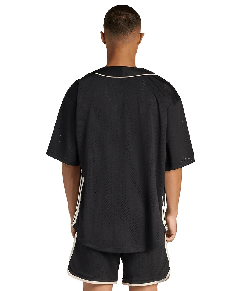 adidas Men's Stadium Basketball Short-Sleeve Shirt