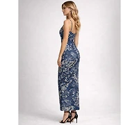 Sam Edelman Women's Floral Print Slip Dress