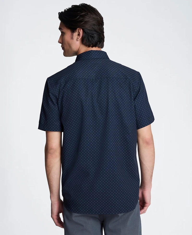 Kenneth Cole Men's Short-Sleeve Button-Down Shirt