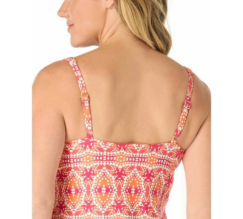 Coco Reef Women's Scoop Neck Pull-On Ultra Fit Tankini Top