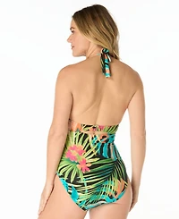 Coco Reef Women's V-neck Pull-On Swimsuit