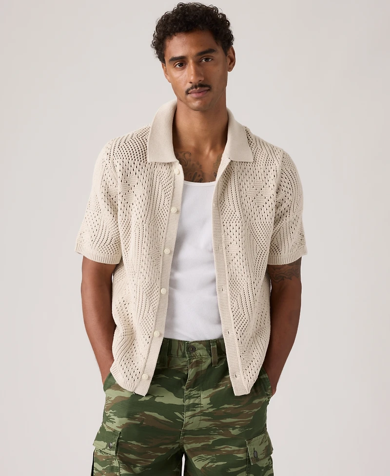 Levi's Men's Short-Sleeve Sweater