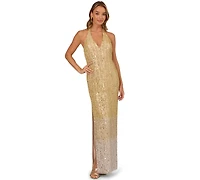 Adrianna Women's Sleeveless V-Neck Gown