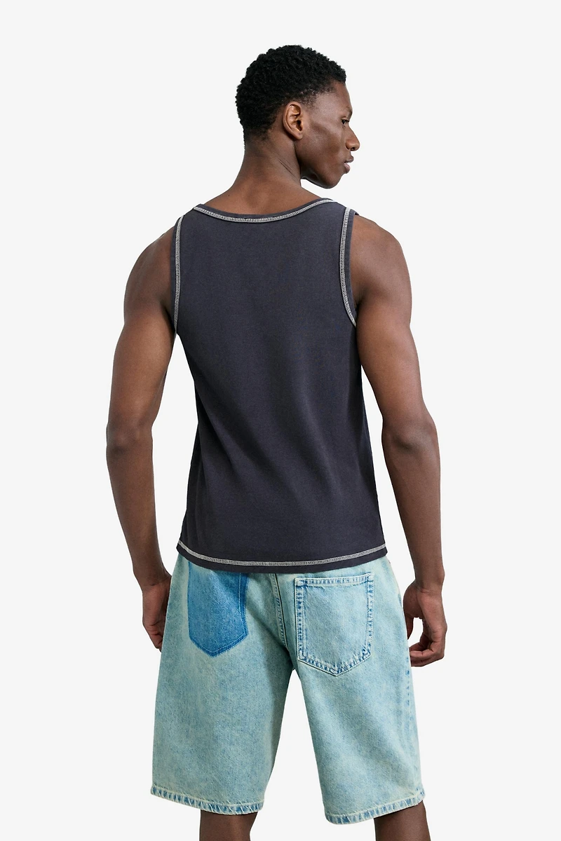 Desigual Men's Logo strappy T-shirt