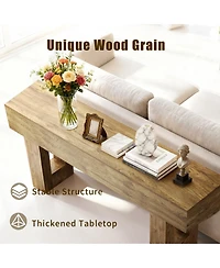 Streamdale Furniture Farmhouse Entryway Console Table with Storage