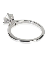 Pre-Owned Tiffany & Co 0.91 ct Round Brilliant Diamond Engagement Ring