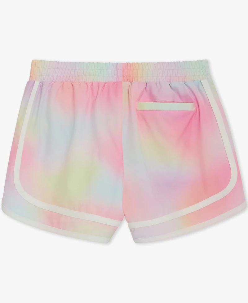 Champion Girls' 7-16 Printed Woven Varsity Pull-On Shorts