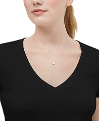 Macy's Claddagh Pendant Necklace in 10k Yellow Gold