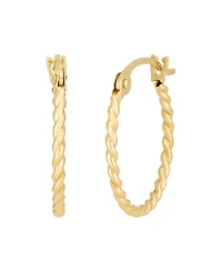 Macy's 2-Pc. Oval Hoop Earrings Set in 10k Yellow Gold