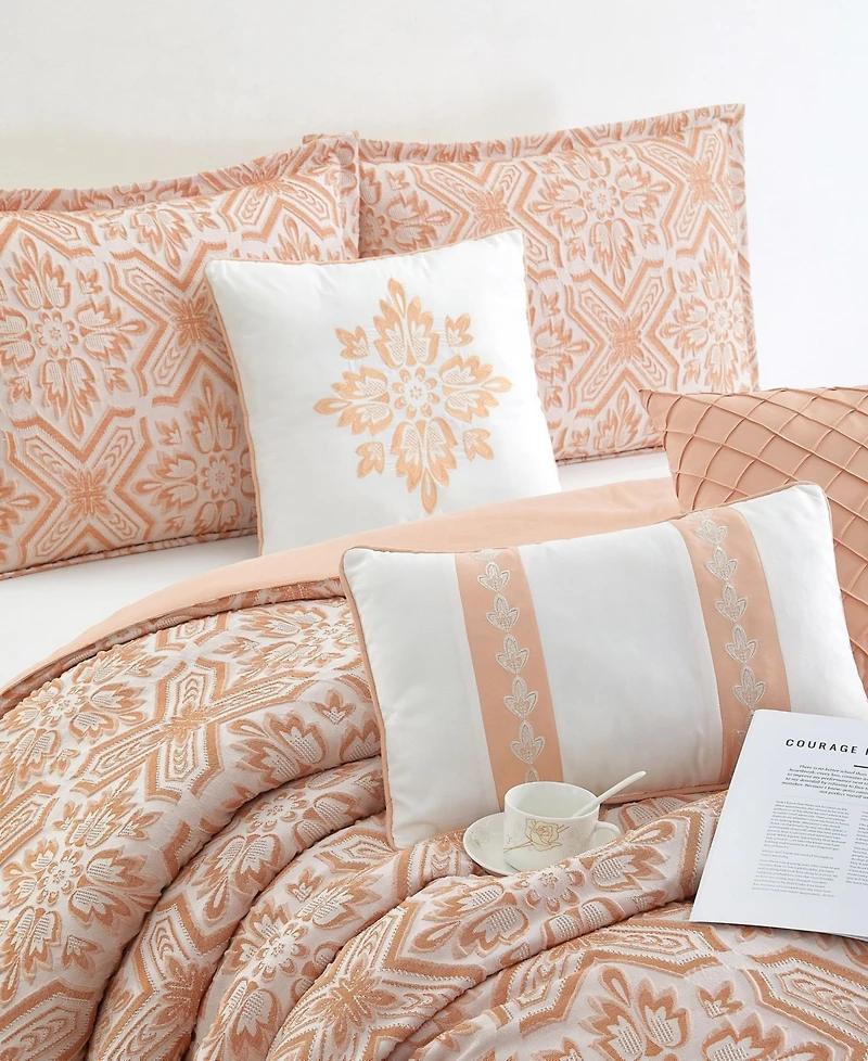 Stratford Park Ethan Geometric 7-Pc. Comforter Set, Queen