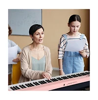 Hongge 88 Key Foldable Electric Keyboard Piano with Wireless Midi and Dual Speakers
