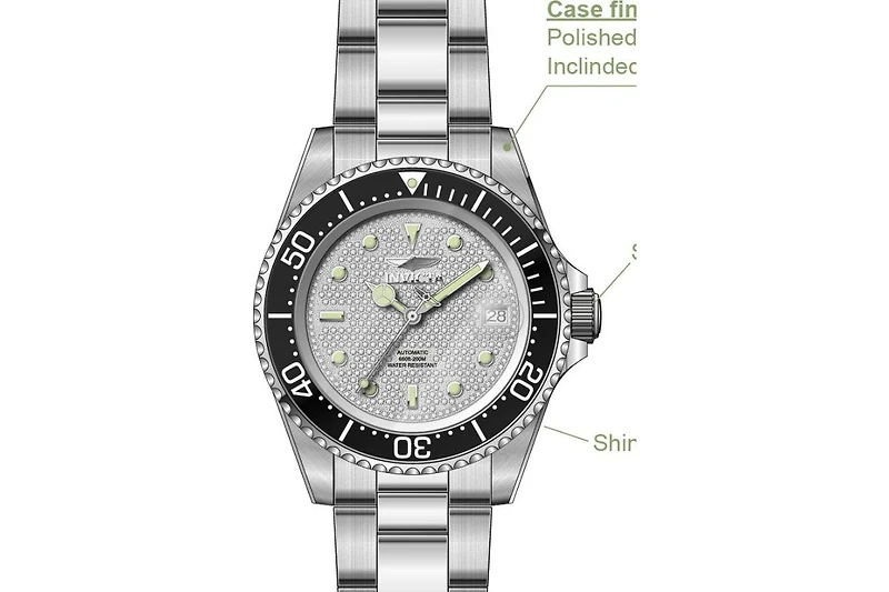 Invicta Men's 50278 Pro Diver Mechanical NH35 Dial Watch