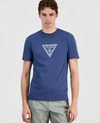 Guess Men's Mid Triangle Print T-Shirt