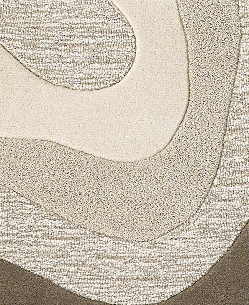 Kas Eternity Sandstorm 1083 Natural 2'3" x 7'6" Runner Area Rug