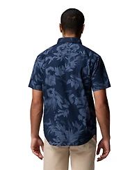 Columbia Men's Rapid Rivers Printed Short Sleeve Shirt