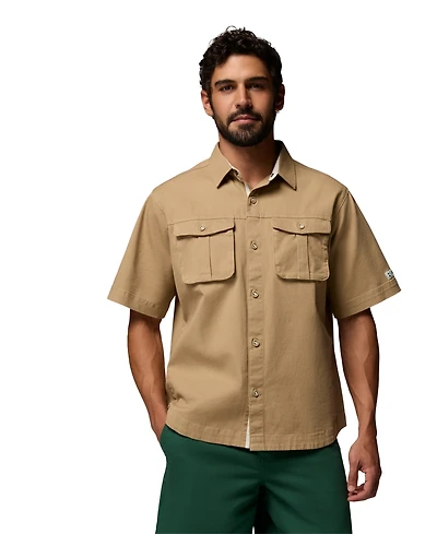 Columbia Men's Acker Rock Twill Short-Sleeve Button-Down Shirt