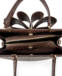 Like Dreams Remi Embossed Bow Medium Satchel Bag