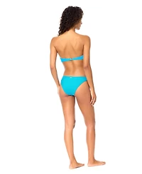 Raisins Women's Biscayne Bandeau Neck Swim Bikini Top