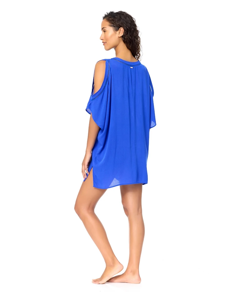 Raisins Women's Samba V-Neck Cover-Up Swim Caftan