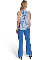 Calvin Klein Women's Sleeveless Pleated Top