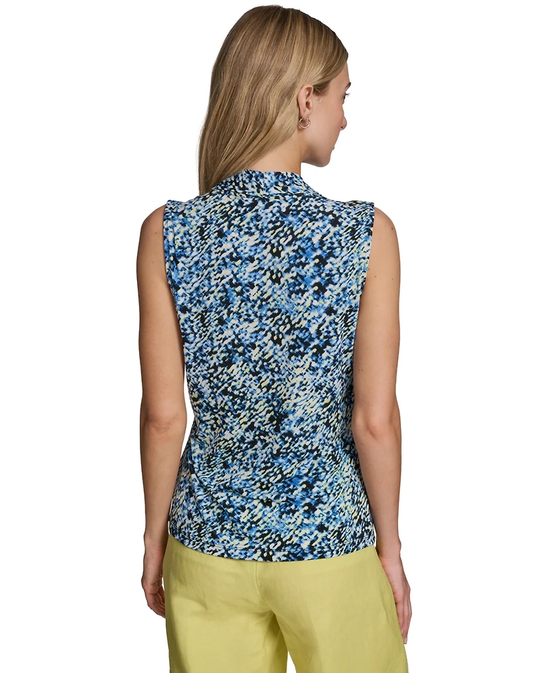 Calvin Klein Women's Sleeveless V-Neck Top
