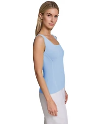Calvin Klein Women's Scoop Neck Sweater Tank Top