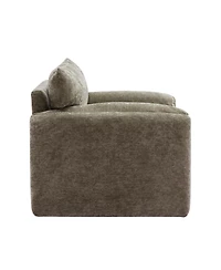 Streamdale Furniture Modern Chenille Oversized Armchair Accent Chair.