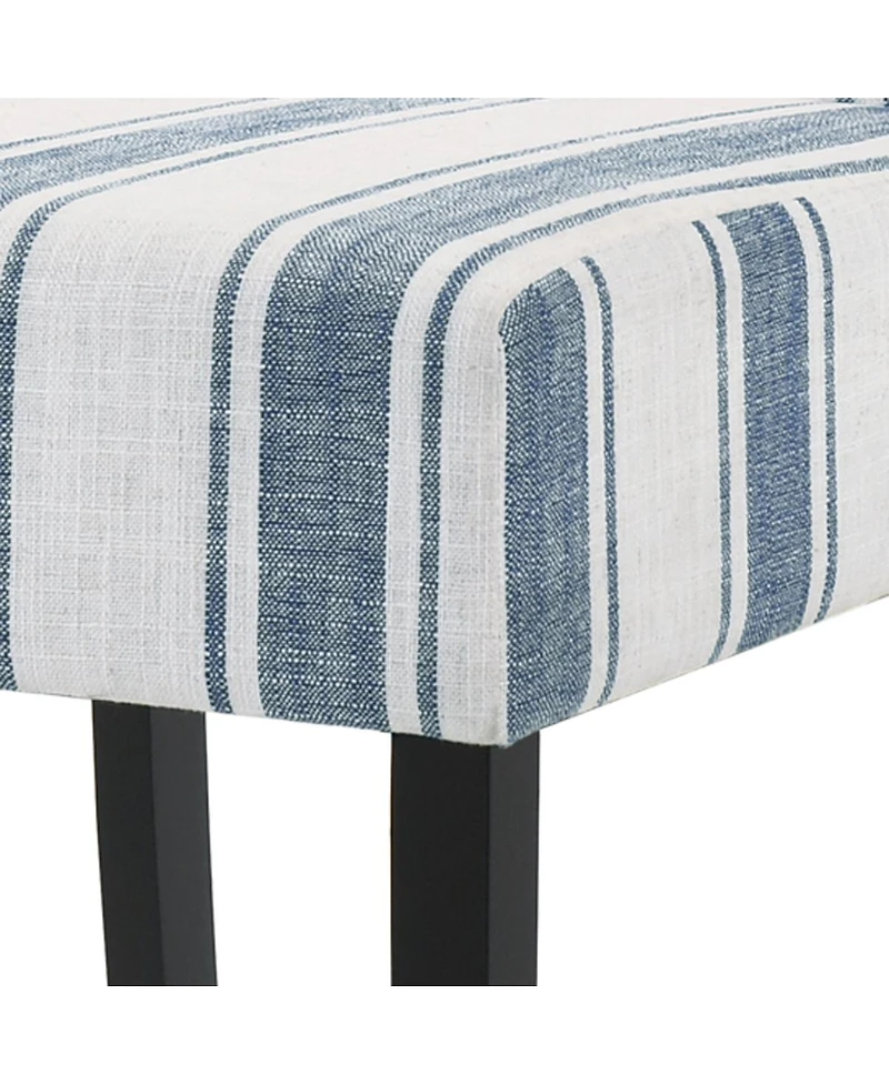 Streamdale Furniture Streamdale Contemporary Upholstered Dining Chairs with Rubberwood Legs (Set of 2